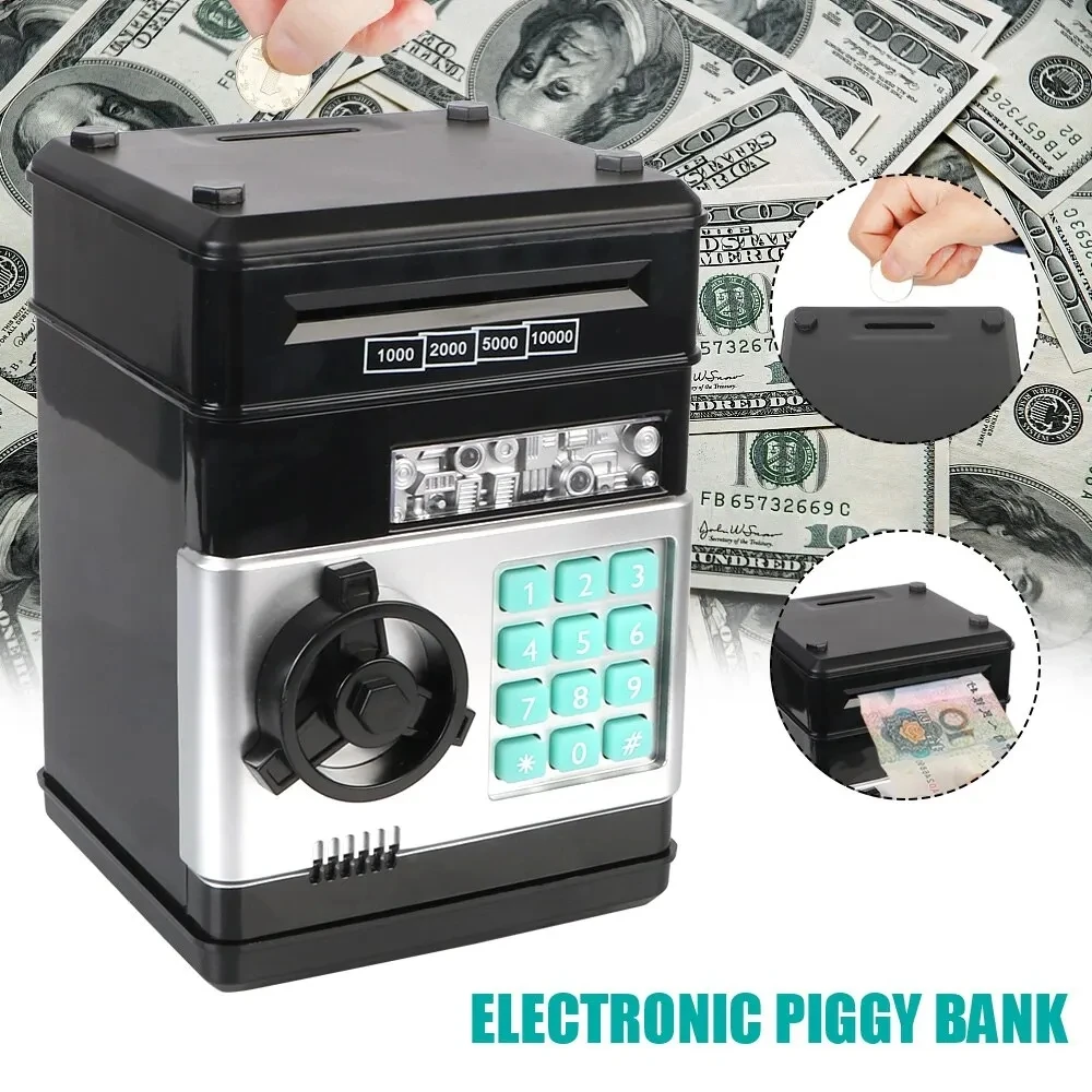 Kids Education Money - Elektronik Kumbara ATM Şifre Para Kutusu