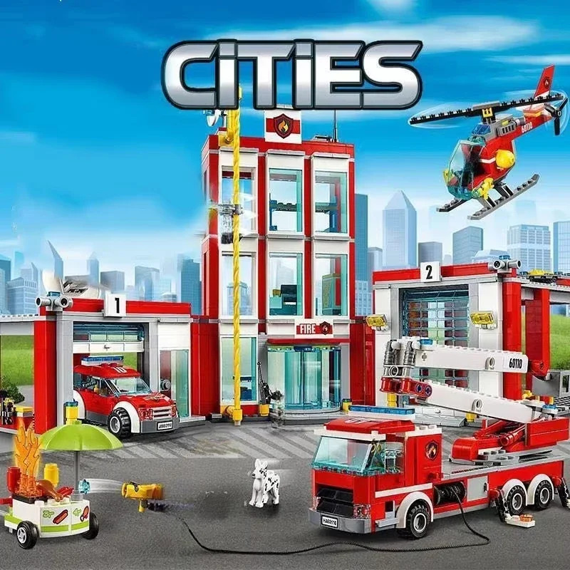 Şehir İtfaiye İstasyonu Heliko - Lego Set City incelemesi ve fiyatı