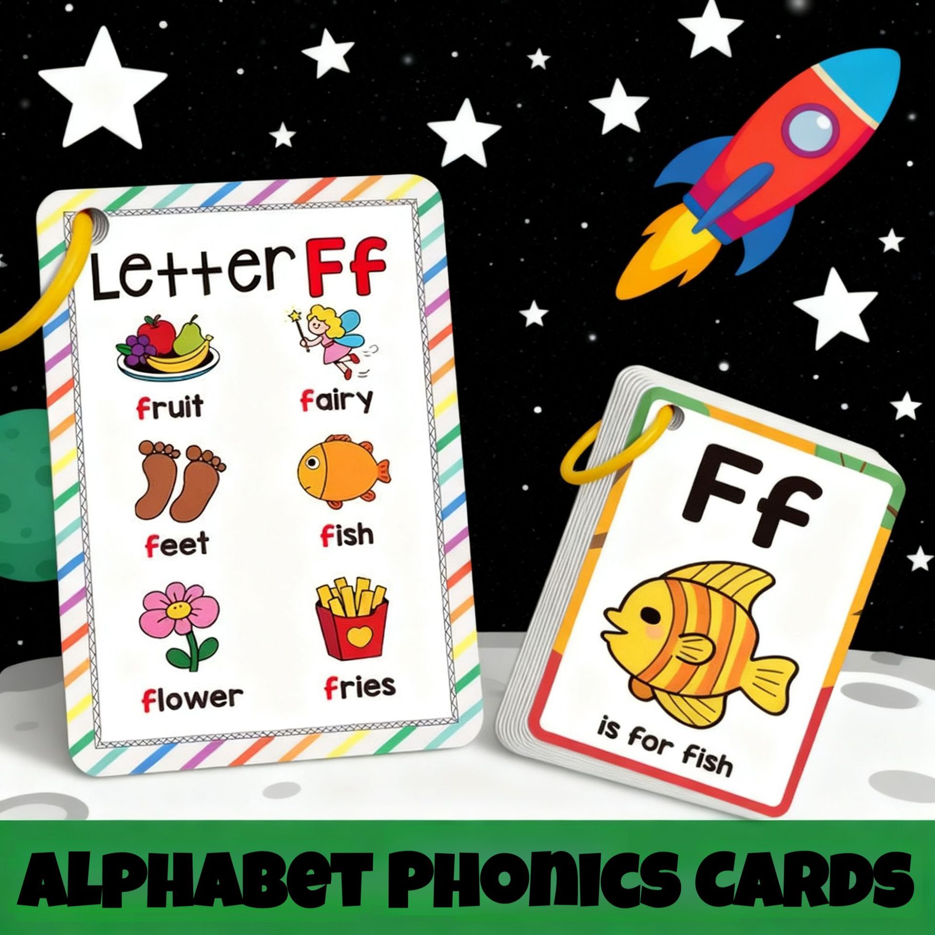 Çevre Dostu Alfabe Ses Bilgisi - Flash Card Alphabet incelemesi ve fiyatı