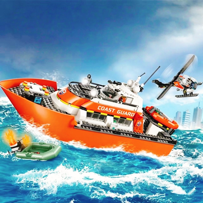 742 adet kurtarma teknesi heli - Lego Set City incelemesi ve fiyatı