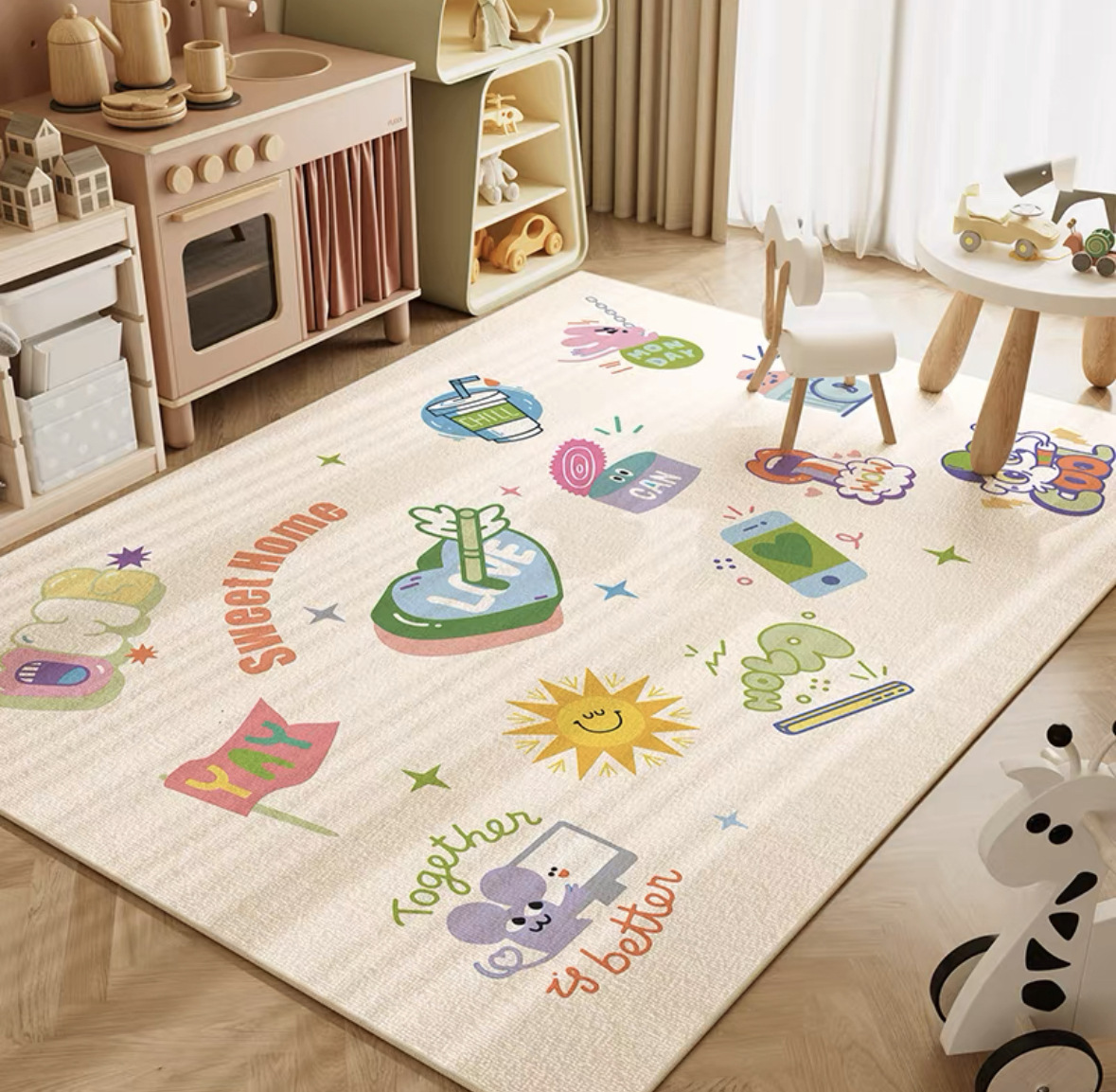 VIKAMA Nötr Karikatür Aslan Be - Kids Education Nursery incelemesi ve fiyatı