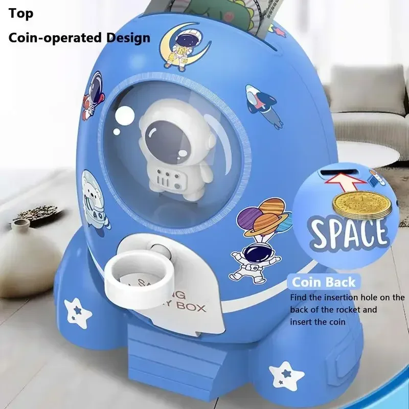 Roket astronot para kumbarası  - Kids Education Money incelemesi ve fiyatı